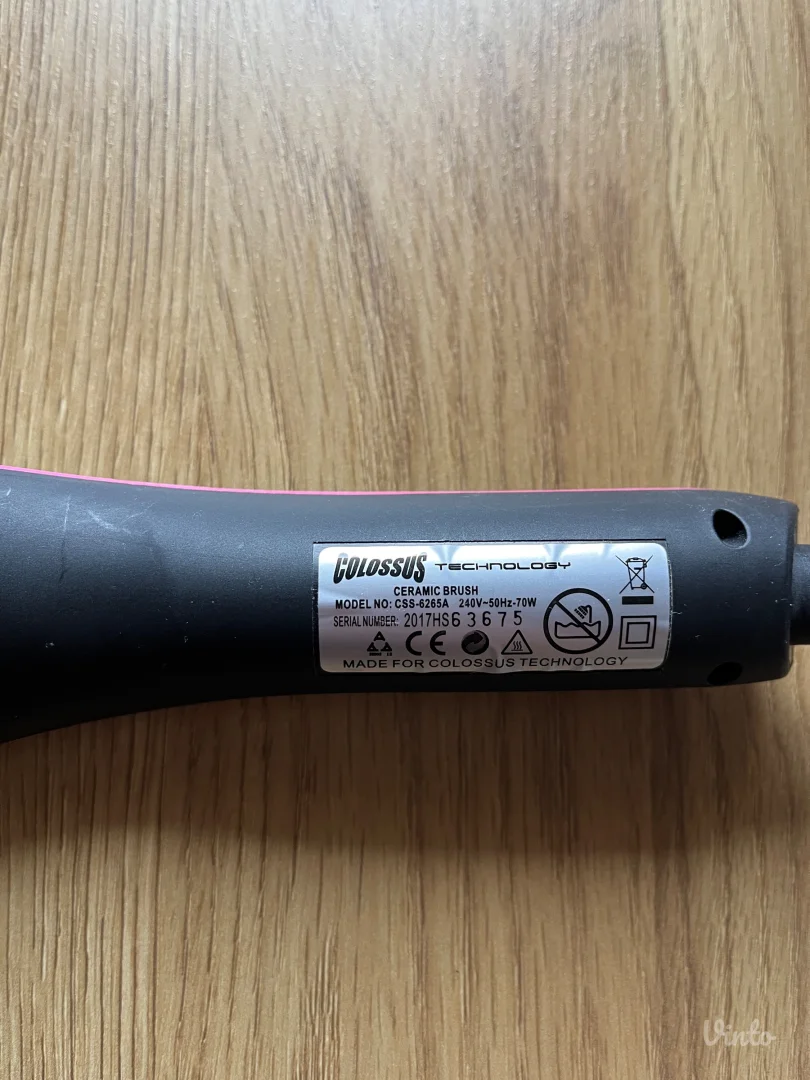 Colossus četka za ispravljanje kose + bežična gratis