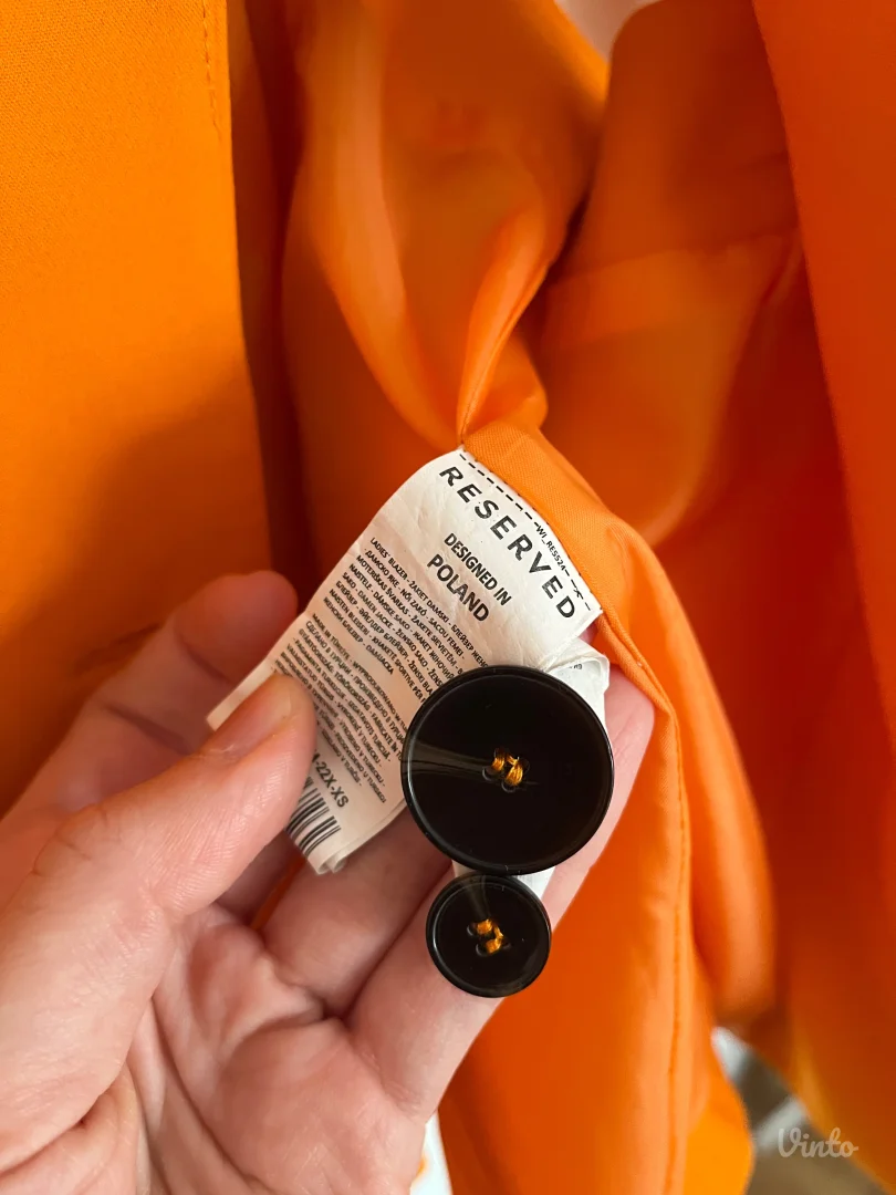 Reserved sako sa prorezima, veličina XS