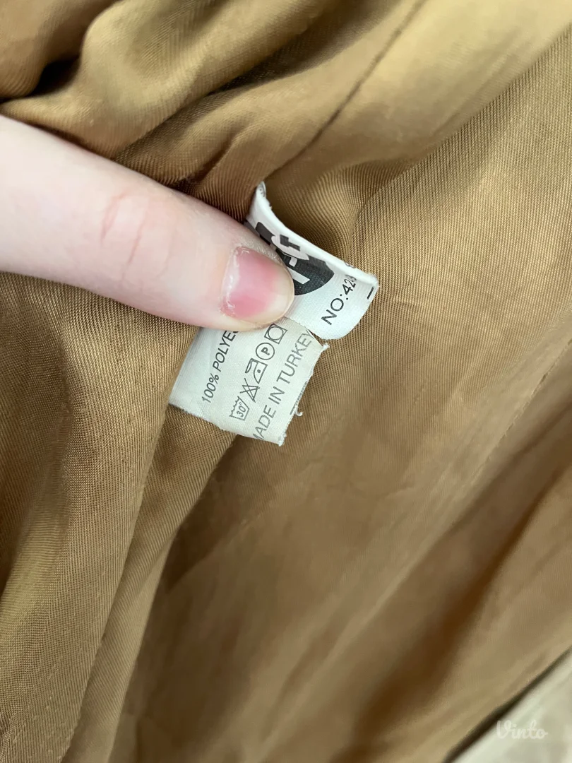 Vintage mantil od veštačke kože