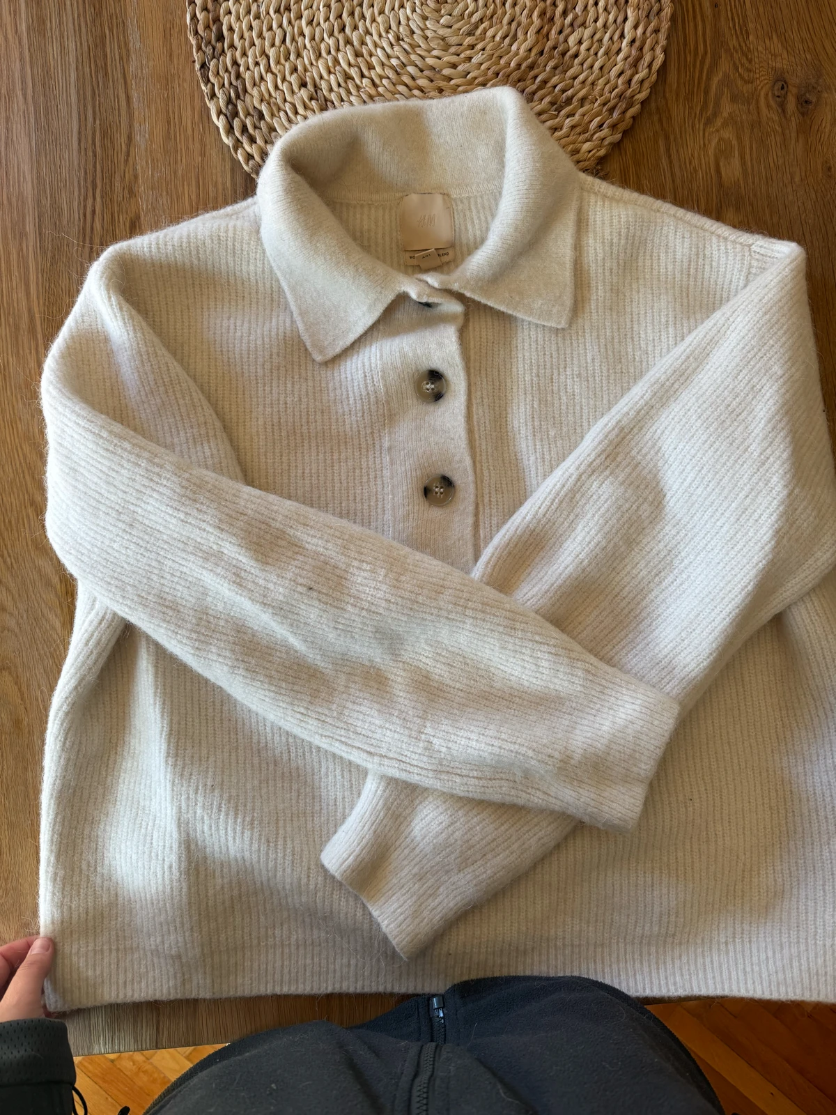 H&M džemper vuna + alpaca