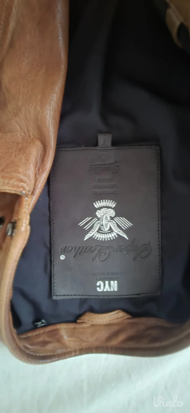 Superdry kozna jakna