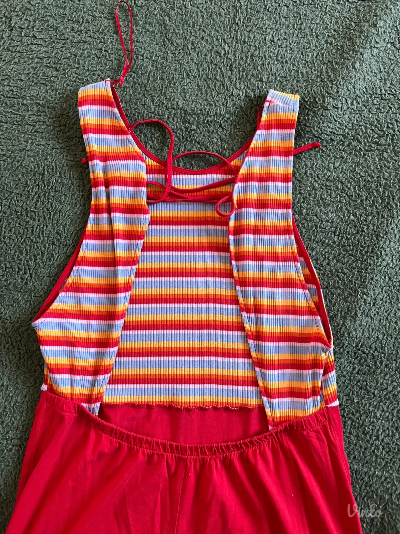 Letnja pamučna duga haljina - L