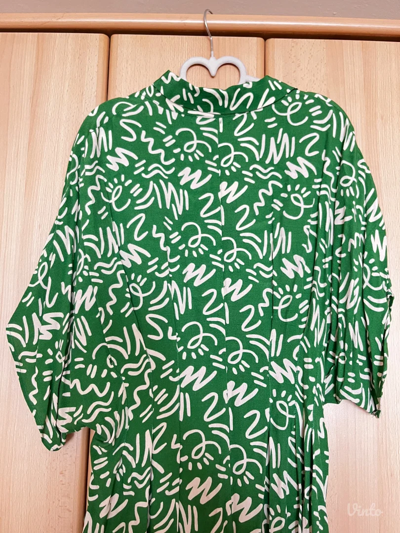 Zara strukirana haljina - nova sa etiketom L