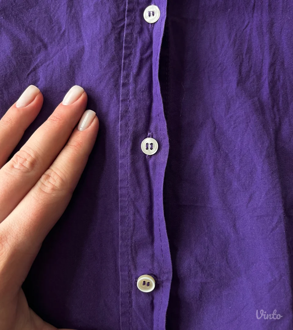 Oversized Zara ljubičasta košulja – M