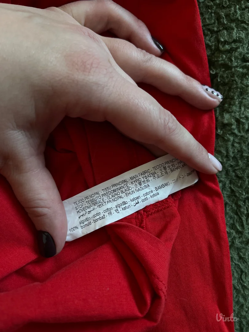 Letnja pamučna duga haljina - L