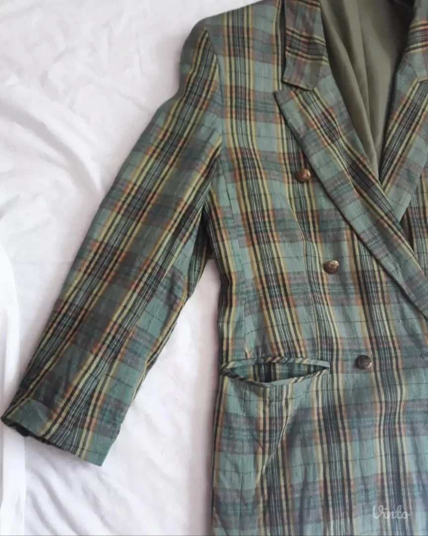 Karirani vintage sako