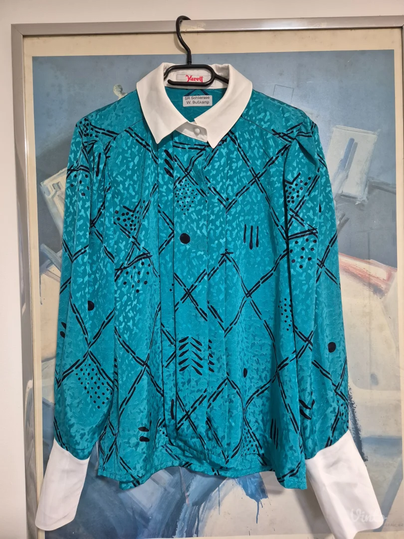 Vintage tirkiz kosulja
