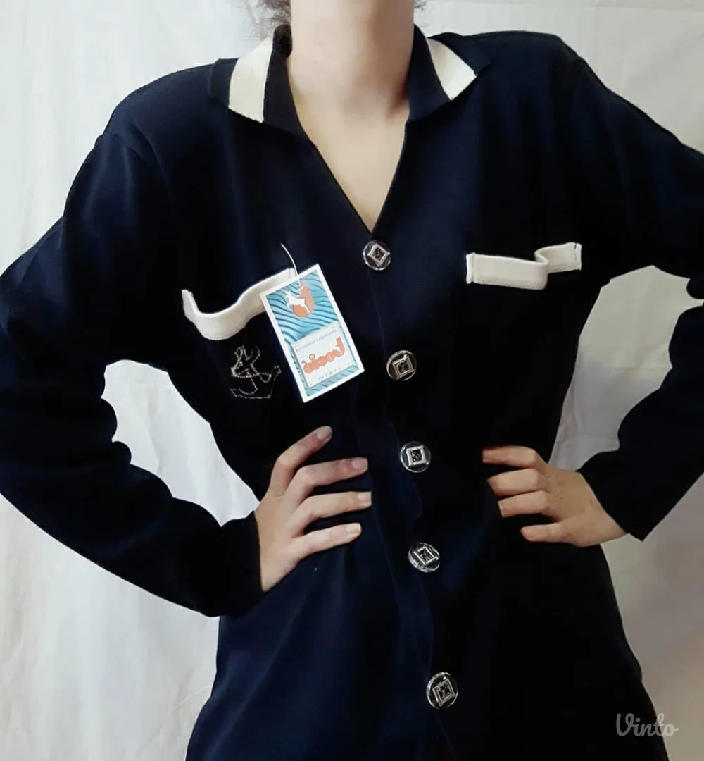 Vintage mornarski dzemper