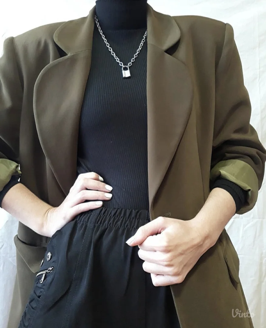 Vintage maslina sako