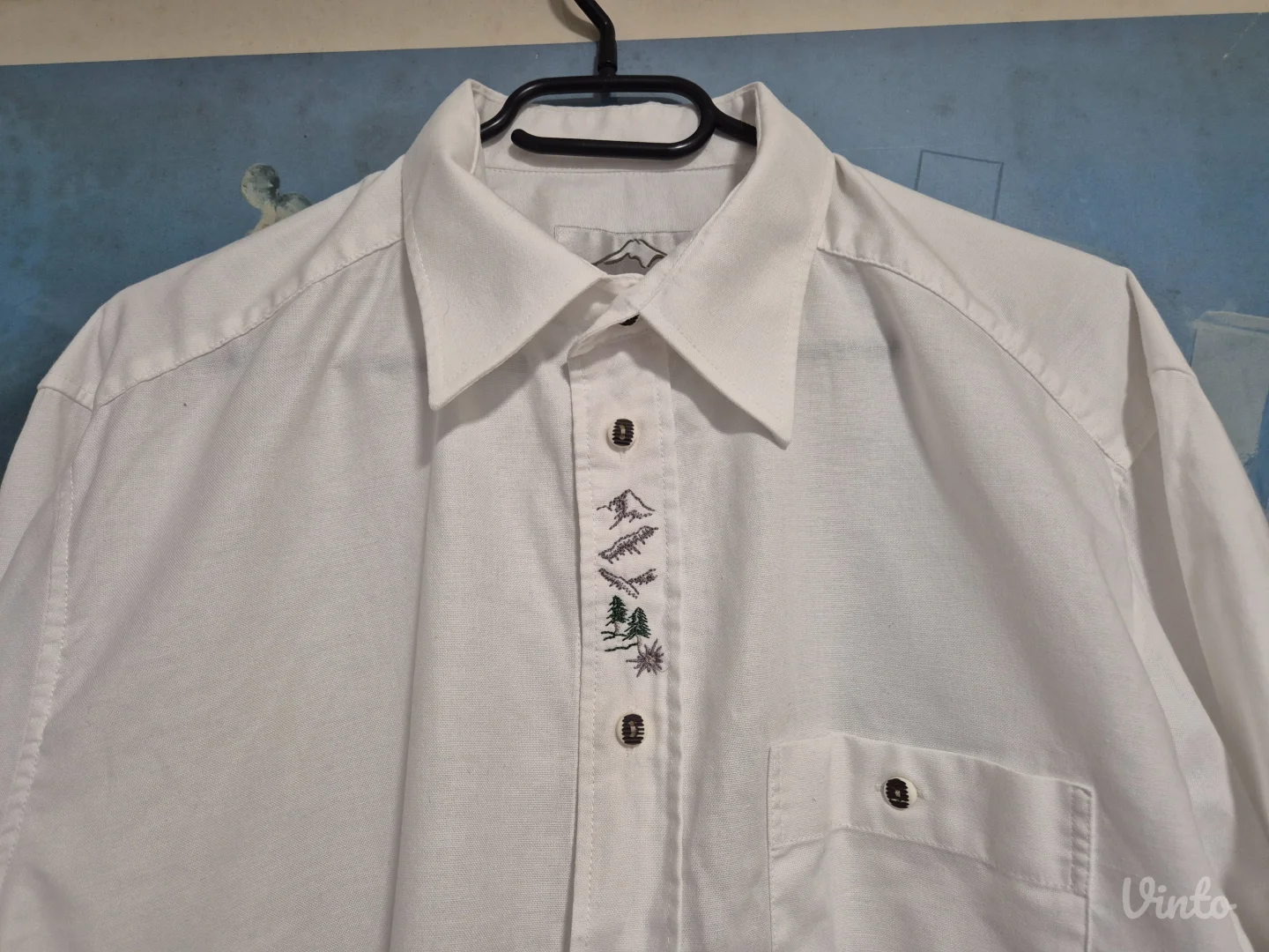 Vintage bela kosulja