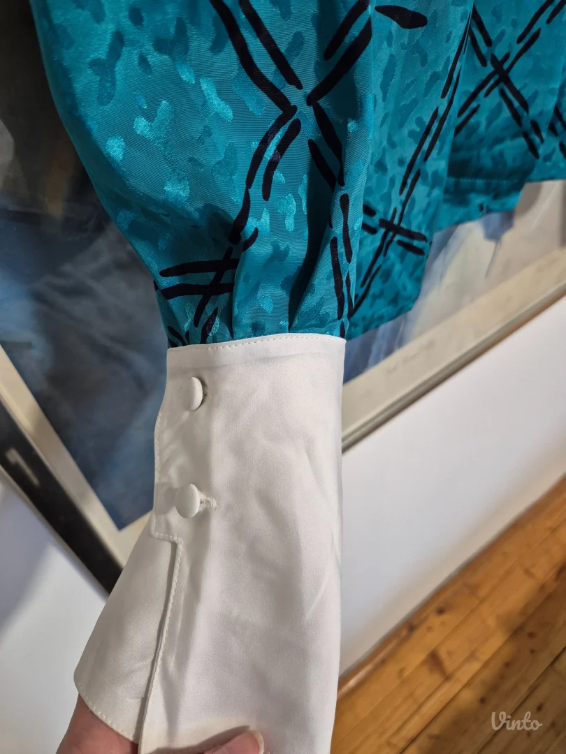 Vintage tirkiz kosulja