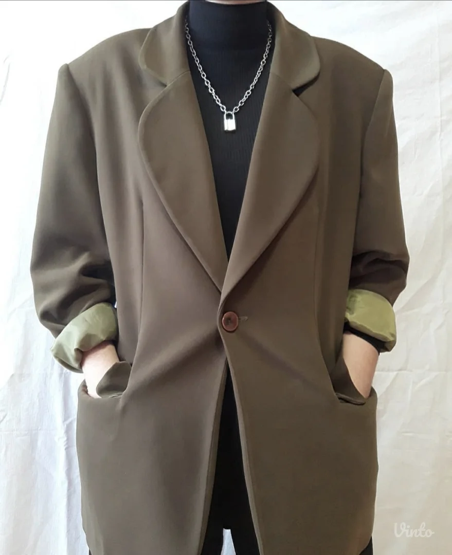 Vintage maslina sako