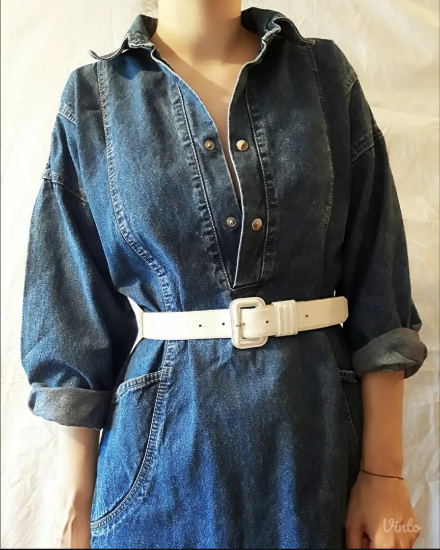 Vintage denim haljina