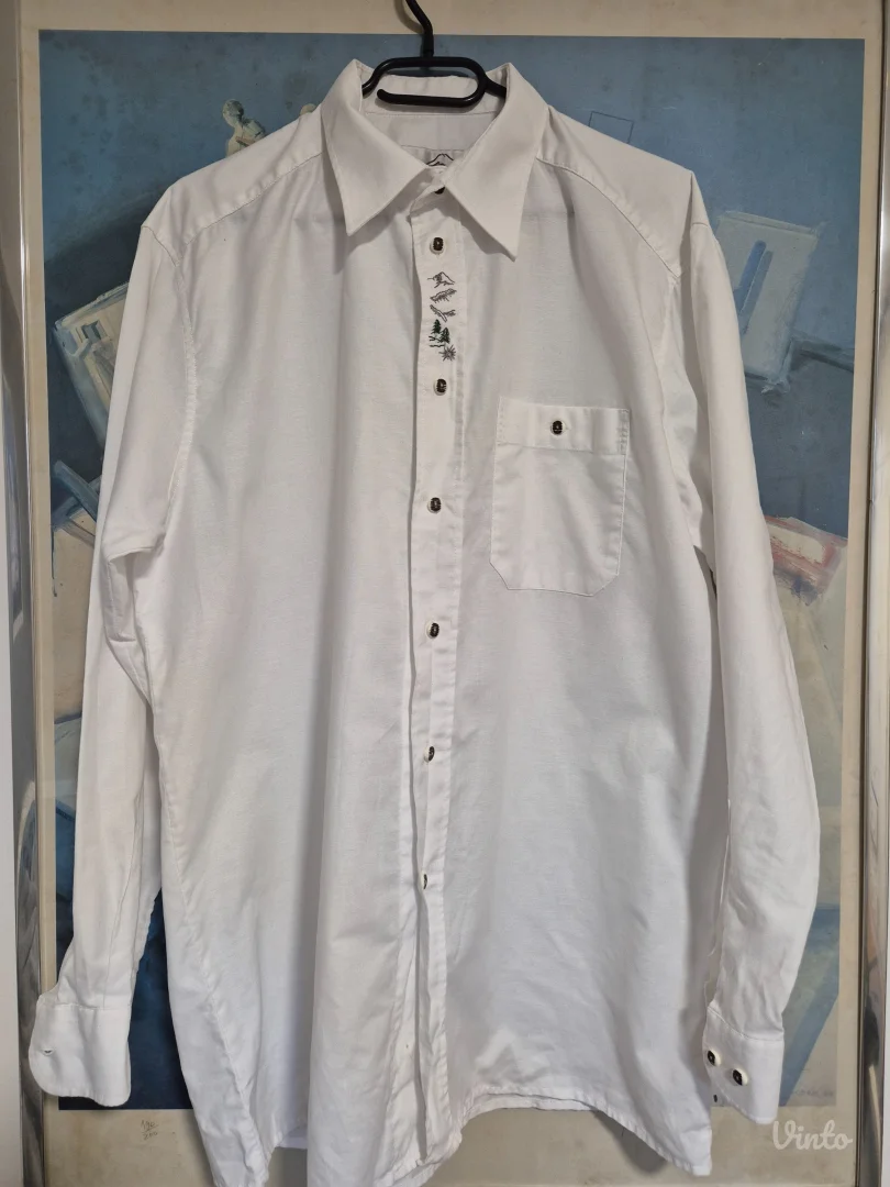 Vintage bela kosulja
