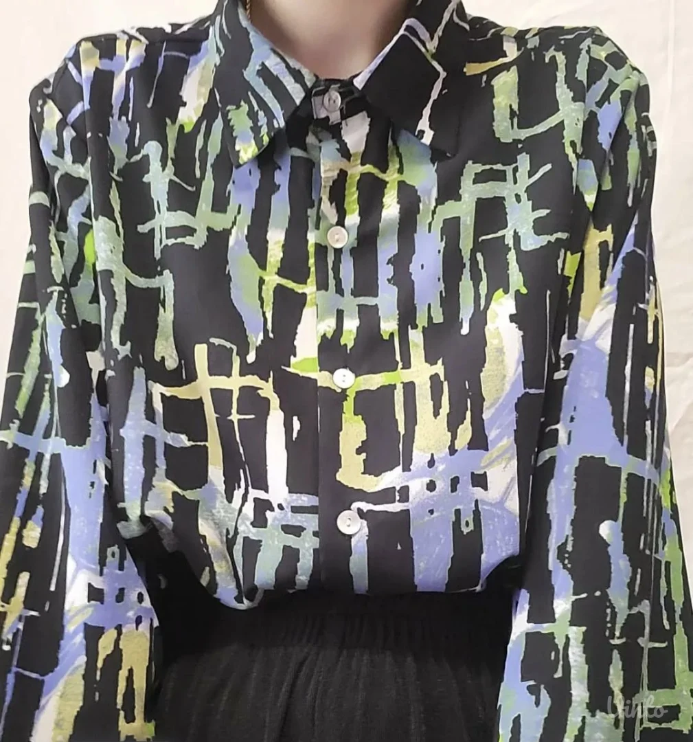 Vintage print kosulja