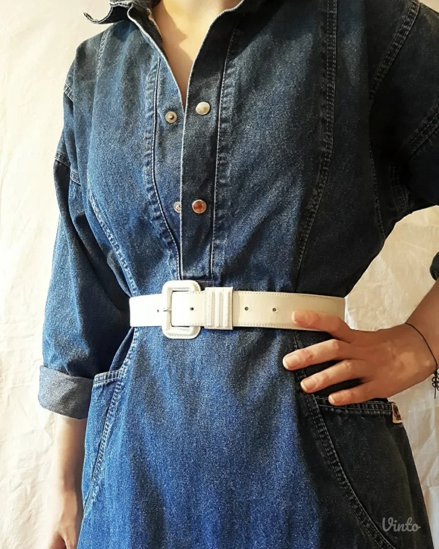 Vintage denim haljina
