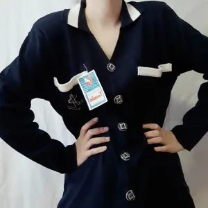 Vintage mornarski dzemper