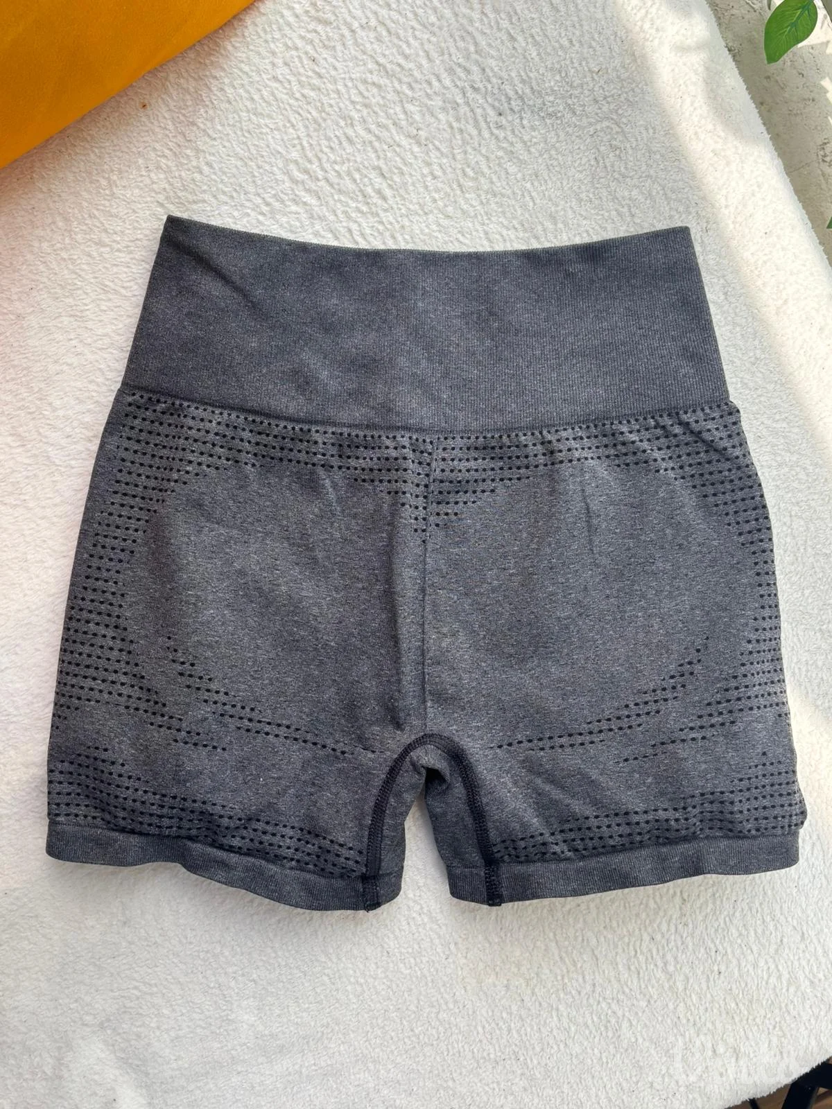 Gymshark Vital Seamless Shorts 2.0 (S) - tamno siva