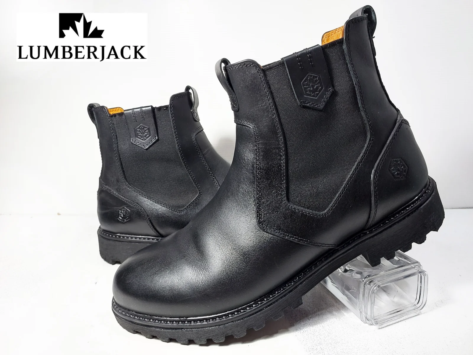 LUMBERJACK - kožne čizme br. 45 Novo!