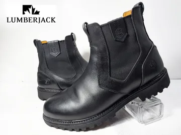 LUMBERJACK - kožne čizme br. 45 Novo!