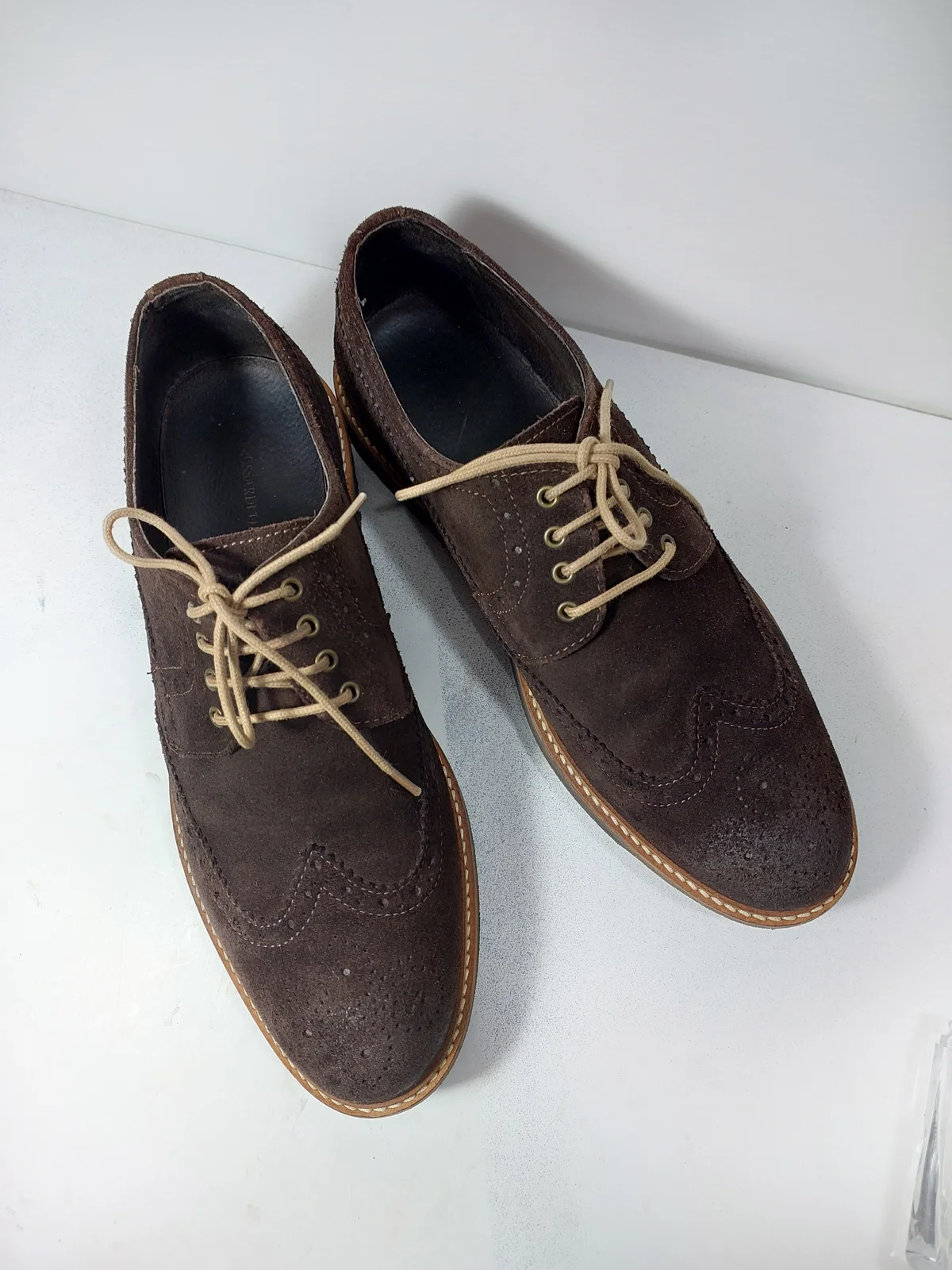 TRUSSARDI - italijanske kožne cipele br. 44 Novo!