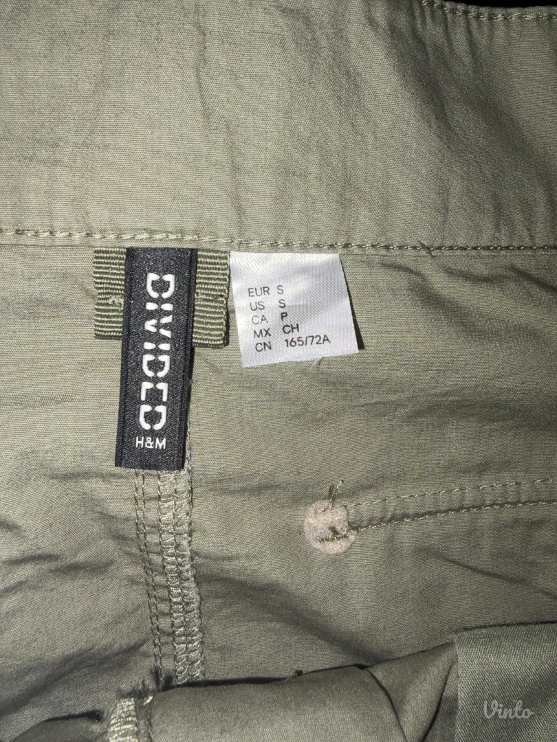 Maslinasto zelena mini suknja