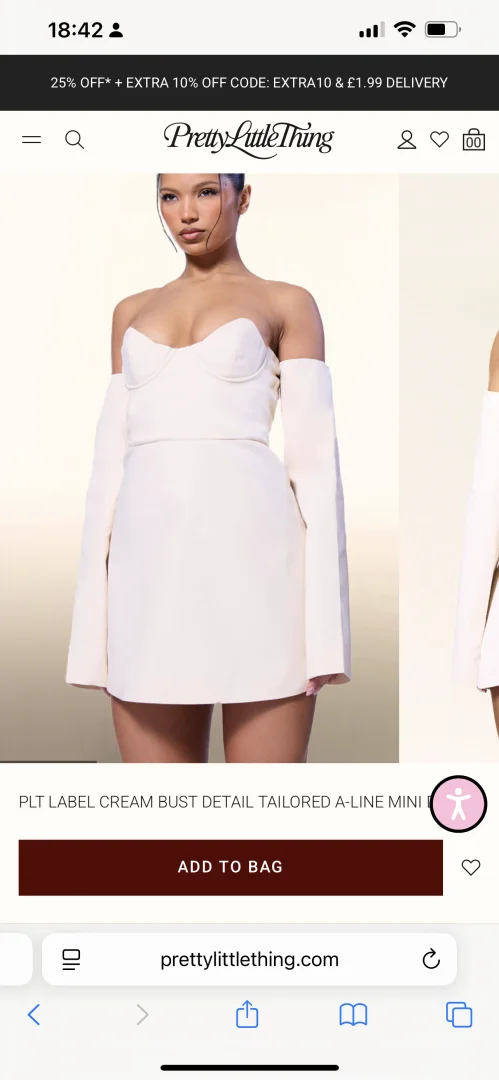 Pretty little thing haljina