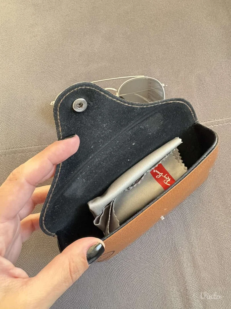 Ray ban double bridge legend silver