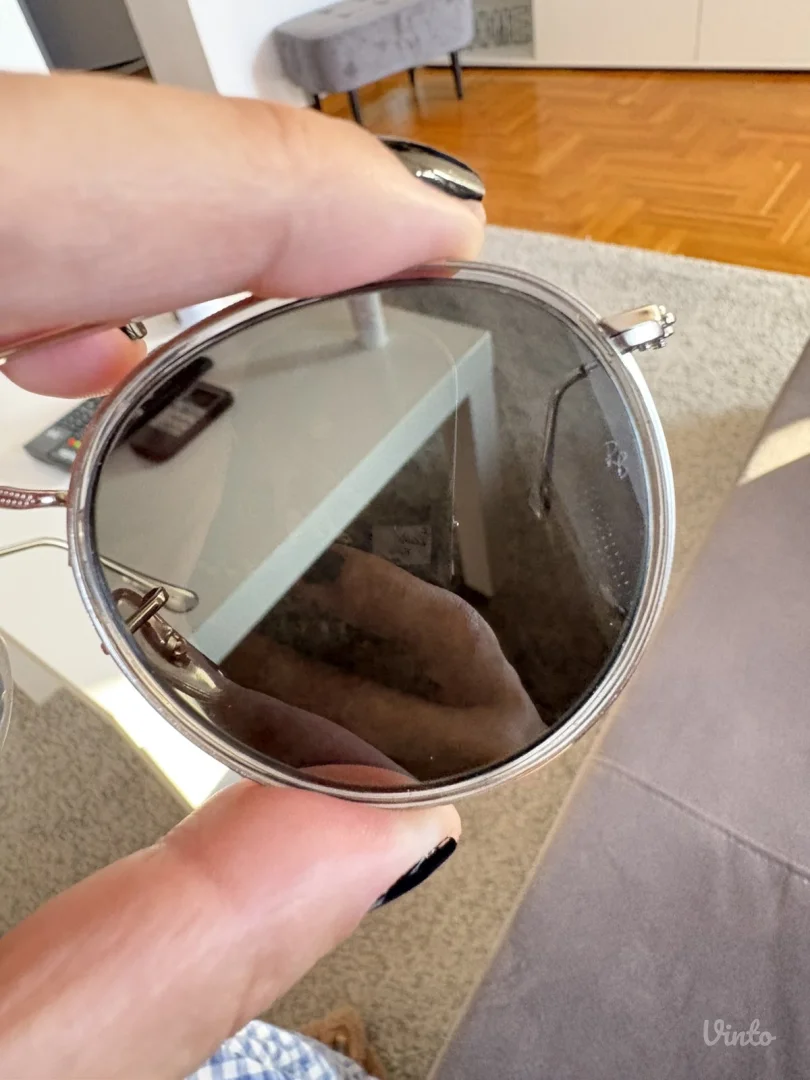 Ray ban double bridge legend silver