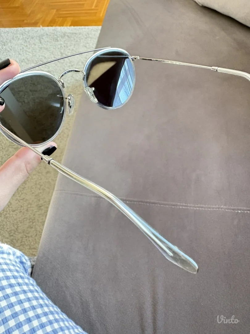 Ray ban double bridge legend silver