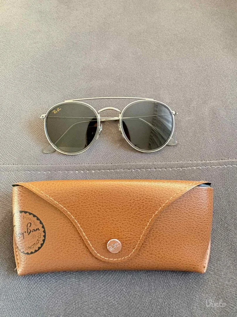 Ray ban double bridge legend silver