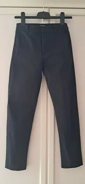 Crne pamučne pantalone Lindex 34