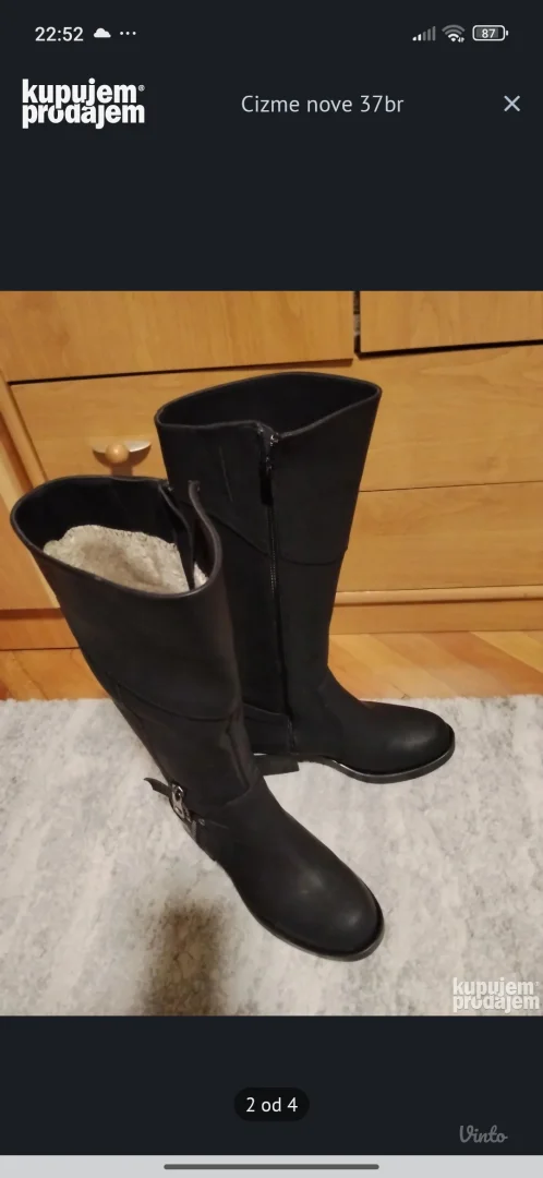 Cizme 37 br novo