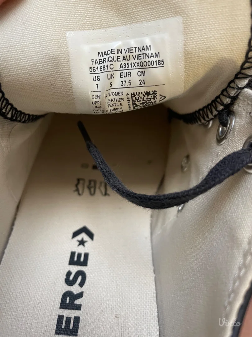 Converse kožne patike sa debljim đonom 37.5 (24cm)