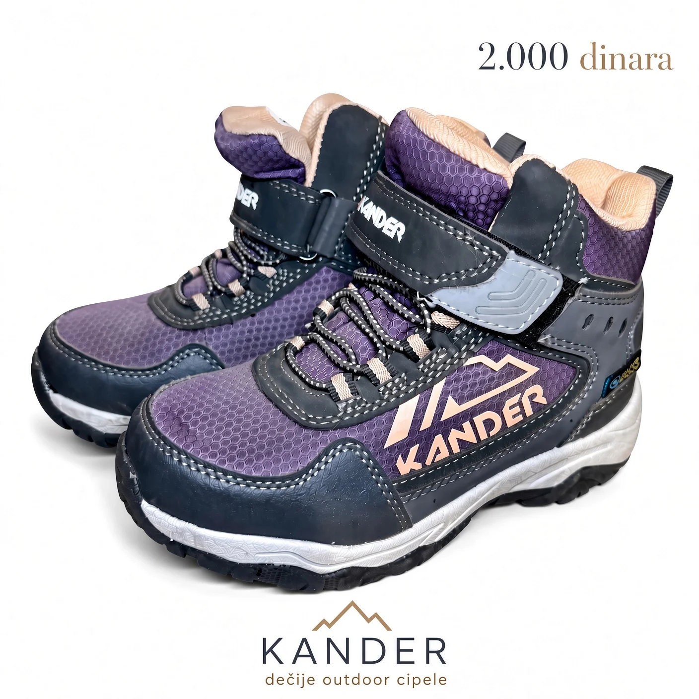 Kander x RORY dečije zimske cipele (vodootporne) - broj 29 - kao nove!