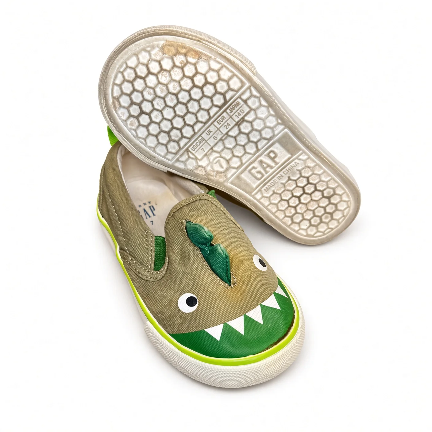 Baby GAP x Dino slip-on patike – broj 24 – kao nove!