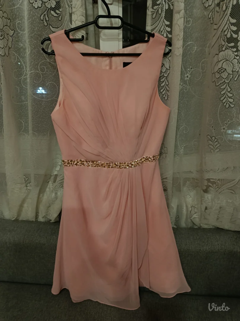 Mascara London roze haljina