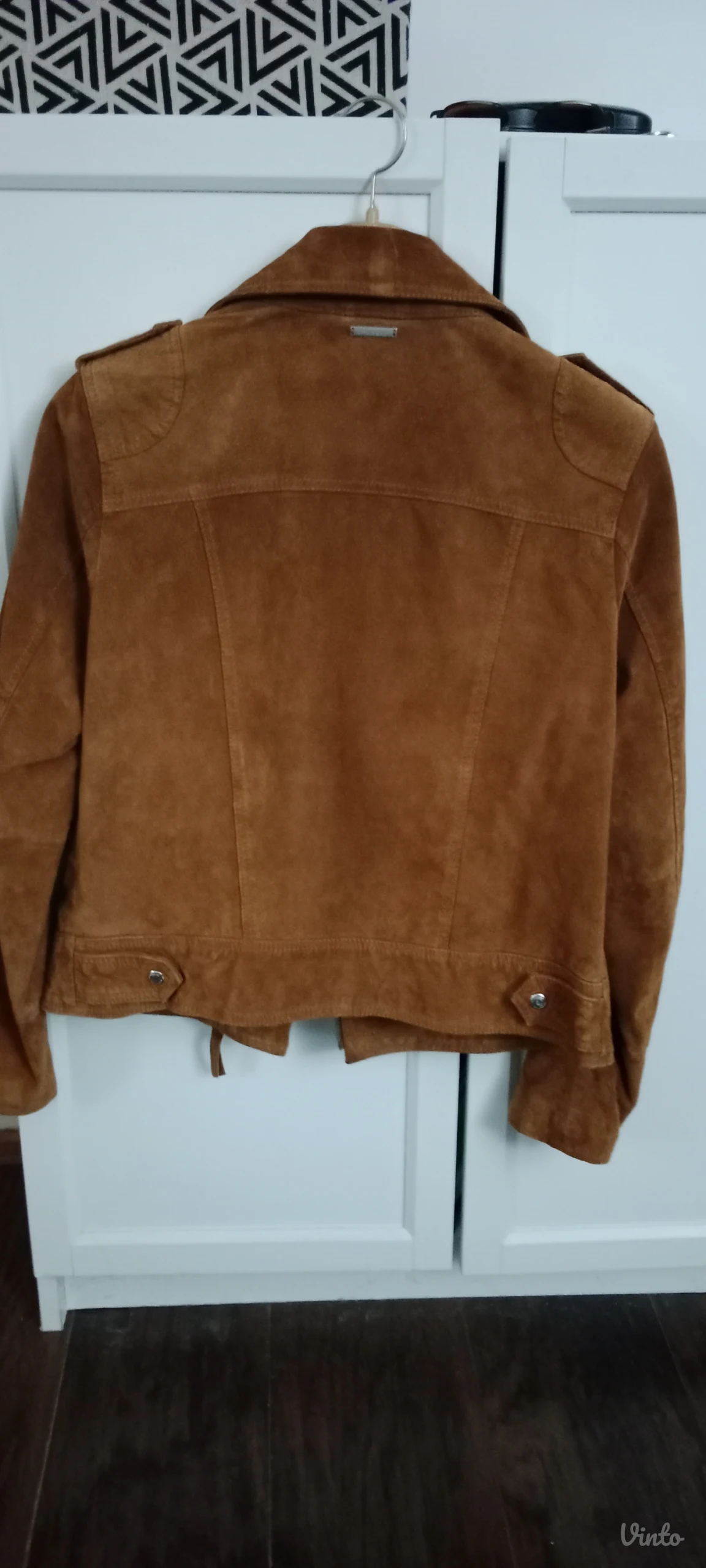 Vintage kožna jakna M-L