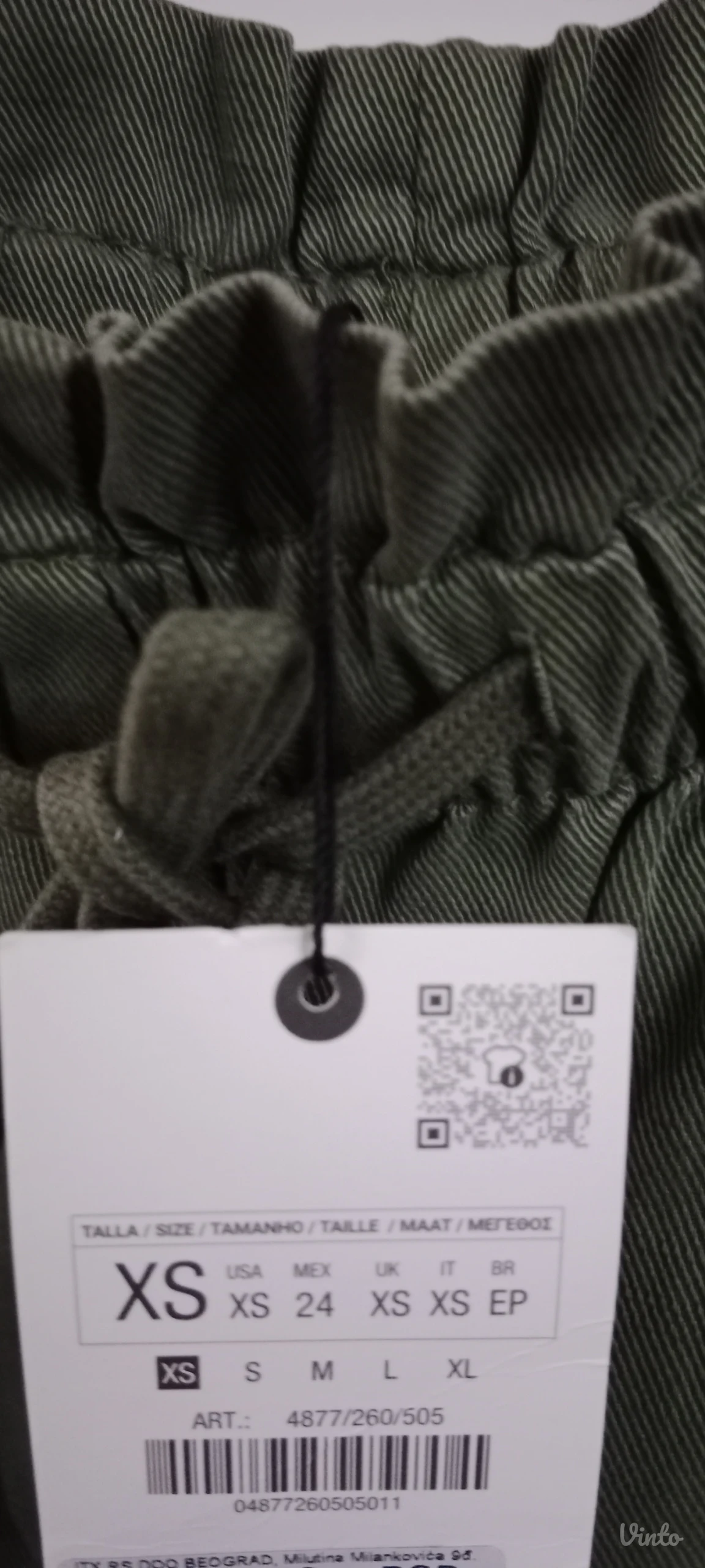 Zara pantalone XS - novo sa etiketom