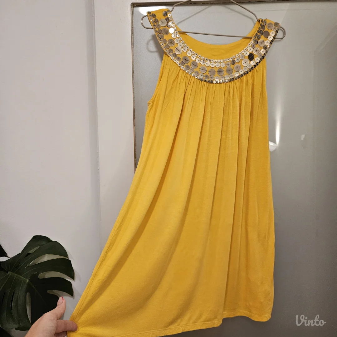 Žuta Michael Kors haljina