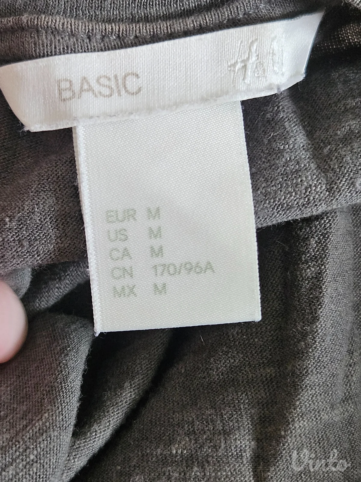 Pamučna letnja haljina H&M