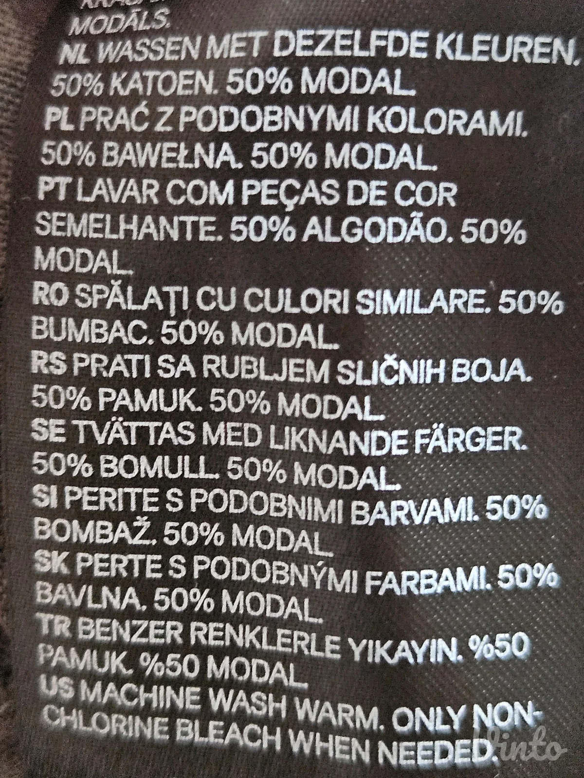 Pamučna letnja haljina H&M