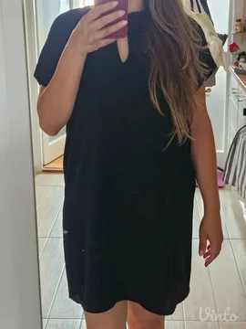 Crna haljina kratka