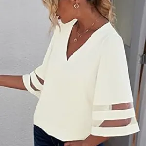 Bela elegantna bluza