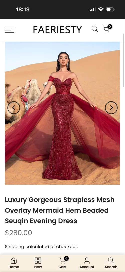 Nova svečana haljina