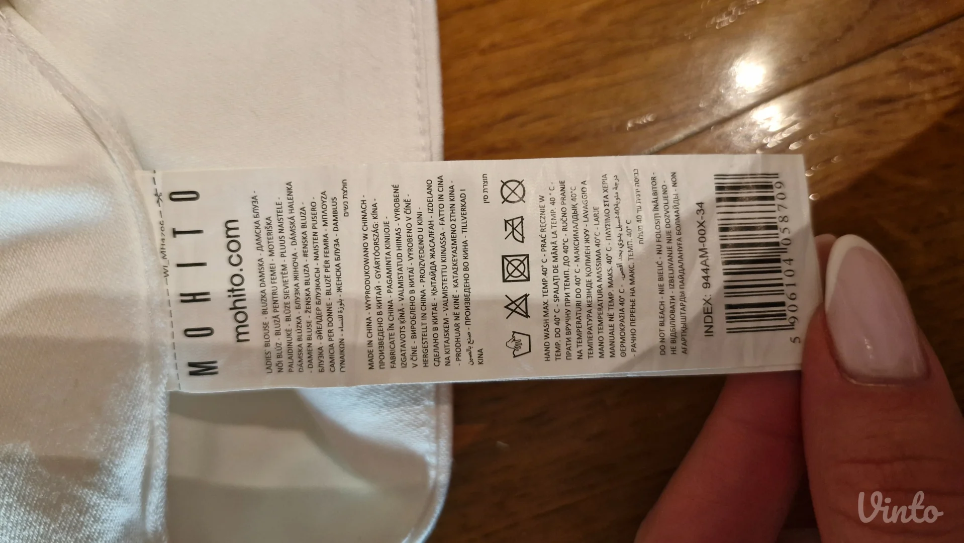 Mohito - beli korset