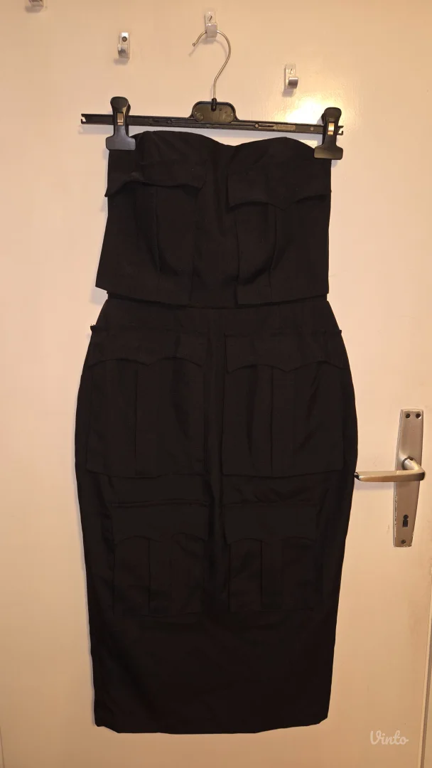 Top haljina sa kargo dzepovima, S