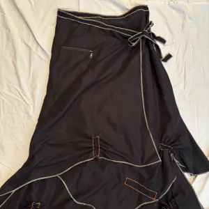 Vintage unikatna slojevita suknja