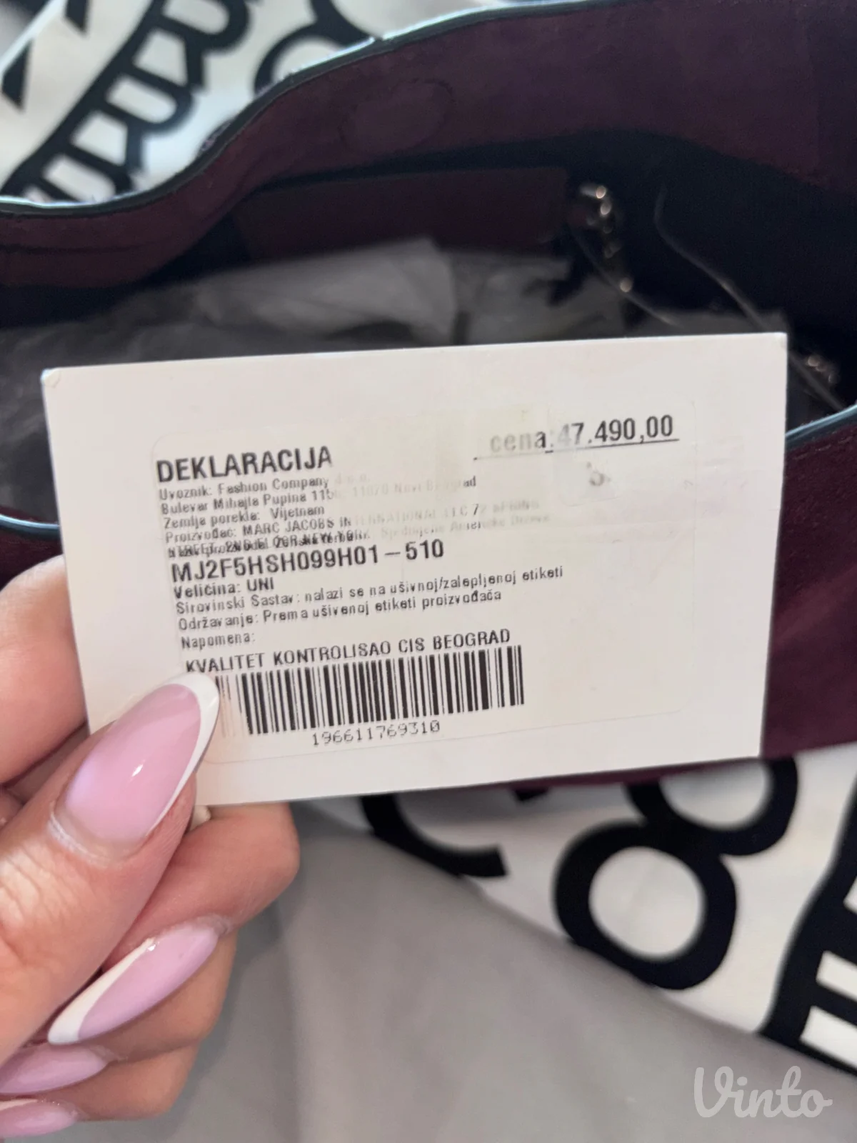 Marc Jacobs torba