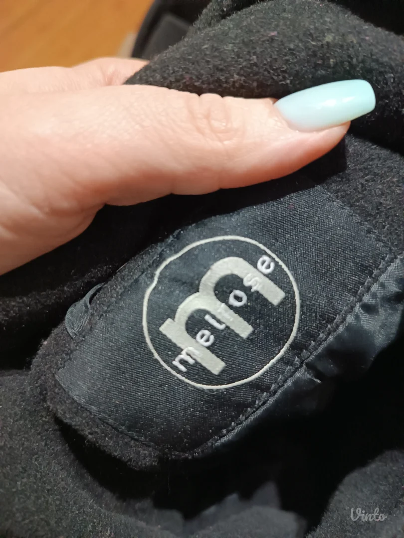 Crni ženski kaput Melrose